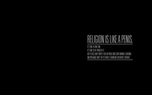 minimalistic text penis quotes religion 2560x1600 wallpaper 
